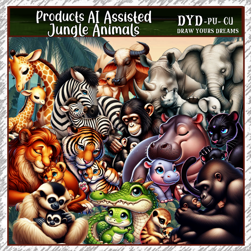 (image for) JUNGLE ANIMALS